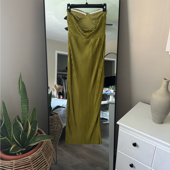 NWT Hello Molly Chase the Blues Midi Midi Dress (Green) - Picture 3 of 9